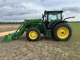 2021 John Deere 6155R w/660 R Loader – 20054