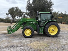 2021 John Deere 6155R w/660 R Loader – 20775